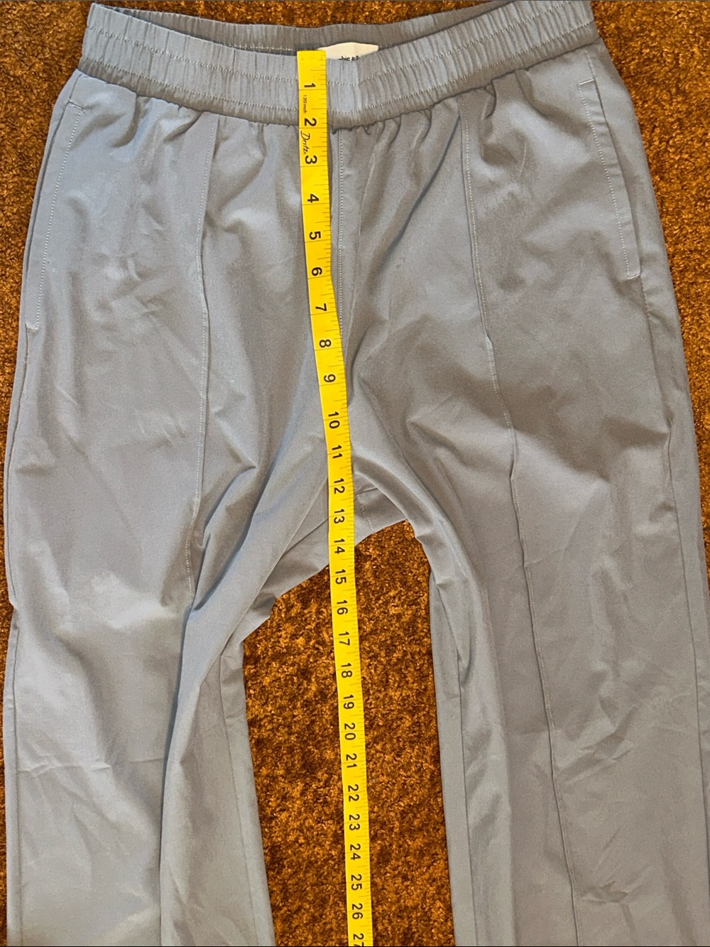 Abercrombie & Fitch Light Gray Wide-Leg Pants - Picture 6 of 9
